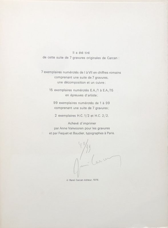 "La Création Signes et Symboles" de Philippe Roberts-Jones & René Carcan (Libro ilustrado) - René CARCAN