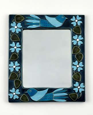 Spiegel Polynesien (Keramik) - Mithé ESPELT