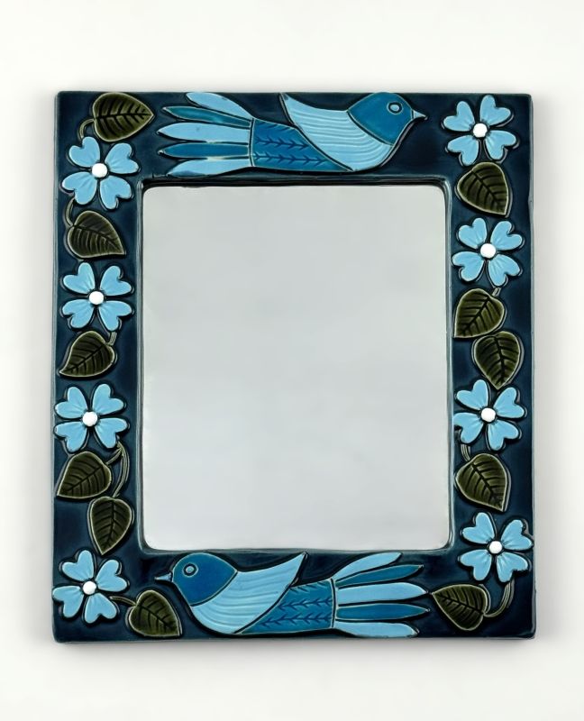 Spiegel Polynesien (Keramik) - Mithé ESPELT