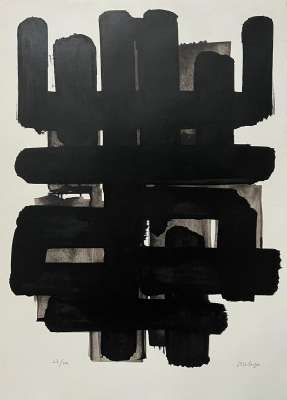 Lithograph 3 (Lithograph) - Pierre  SOULAGES