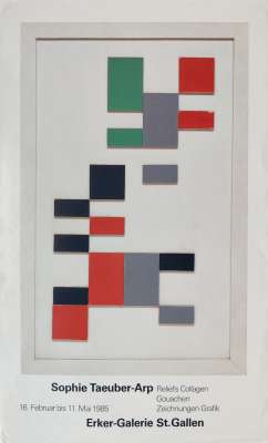 Sophie Taeuber-Arp (1889-1943) // Erker-Galerie (Poster) -  Artistes Divers