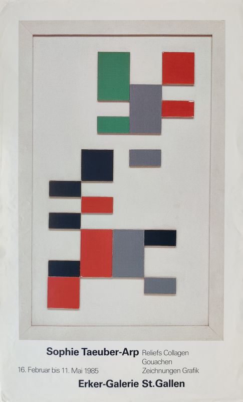 Sophie Taeuber-Arp (1889-1943) // Erker-Galerie (Póster) -  Artistes Divers