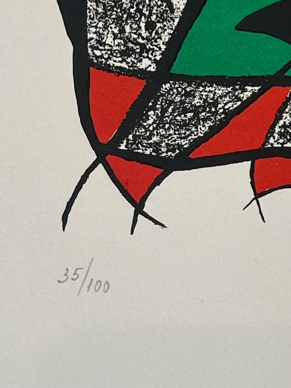 Joan Miro. Fotoscop (Lithographie) - Joan  MIRO
