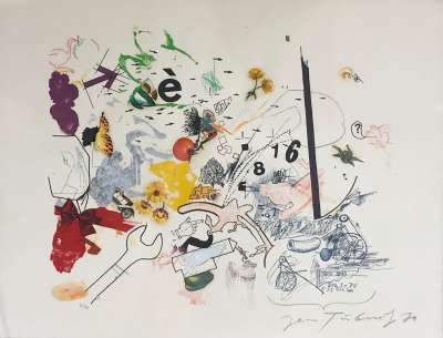 Essellier (Technique mixte (moderne)) - Jean TINGUELY