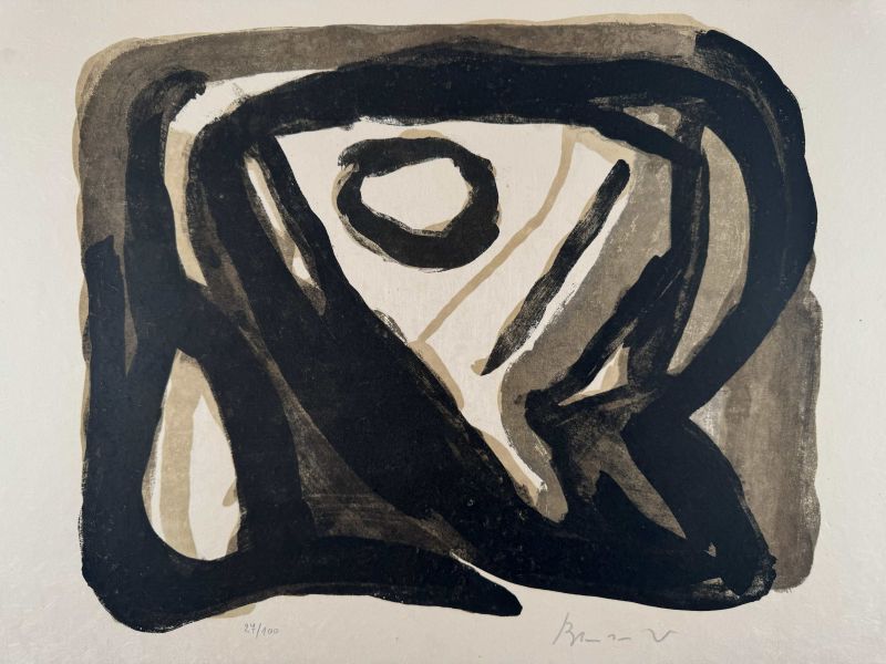 Sin t&iacute;tulo (Litografía) - Bram   VAN VELDE