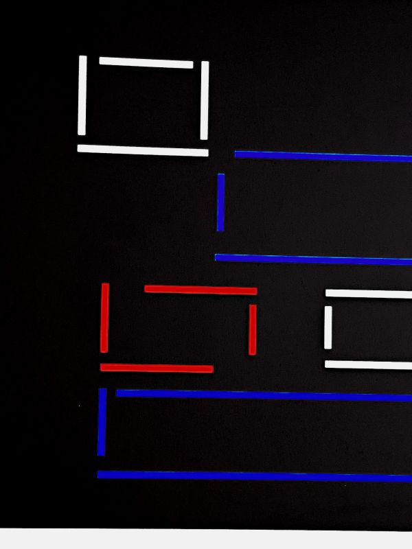 Composición geométrica (Serigrafía) - Geneviève CLAISSE