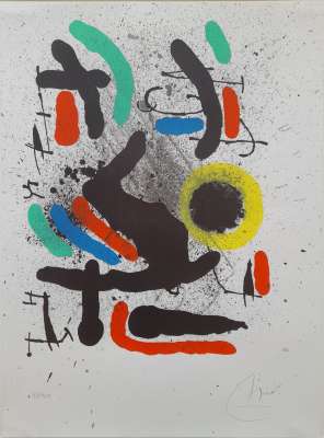Liberté des libertés (Lithograph) - Joan  MIRO