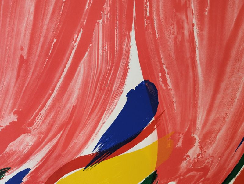 Signe-paysage (Lithograph) - Olivier DEBRE