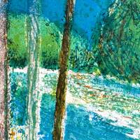 Guy Bardone (1927-2015) // Rivière aux grands arbres (Lithograph) — Artistes Divers — Detail view