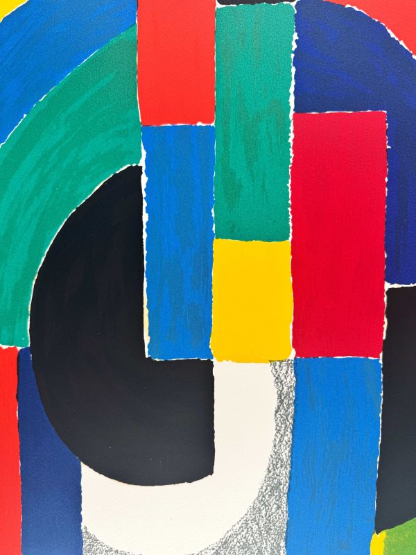 Black Sun (Lithograph) - Sonia DELAUNAY