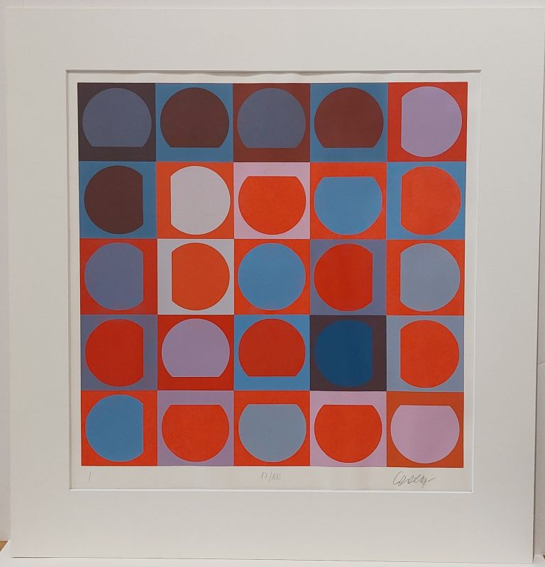 Bellatrix - Pyr (Silkscreen) - Victor  VASARELY