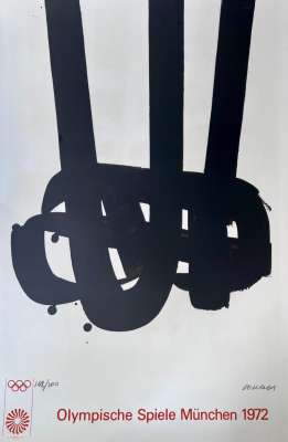 Lithographie n°29 (Lithograph) - Pierre  SOULAGES