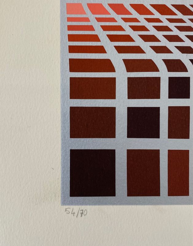 Vorosh Arg (Serigrafía) - Victor  VASARELY