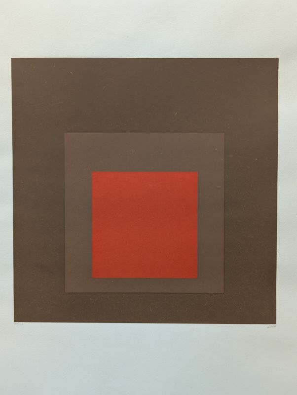 Homage to the Square : HG442:a (Siebdruck) - Josef ALBERS
