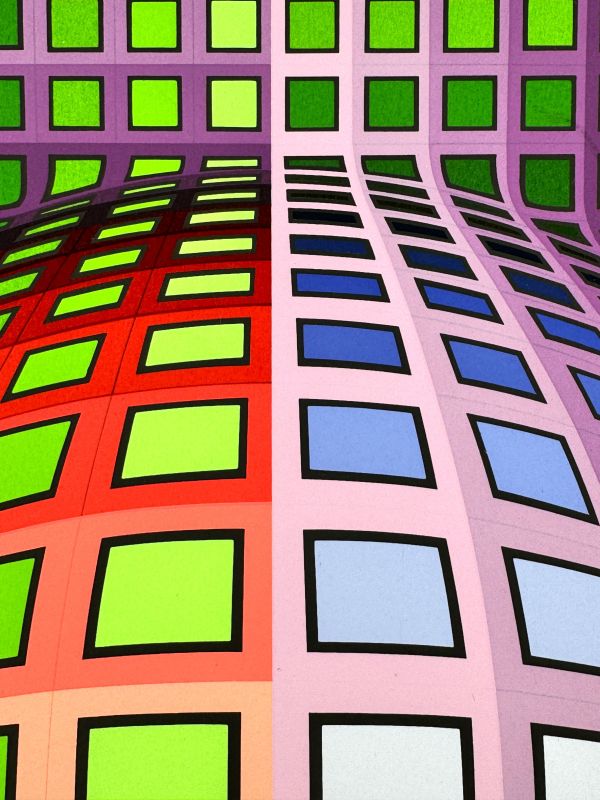 Lava (Siebdruck) - Victor  VASARELY