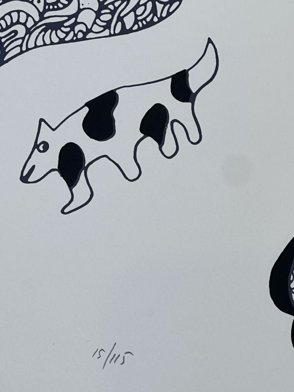 Nana Power : Tea time (planche XIV) (Sérigraphie) - Niki DE SAINT PHALLE