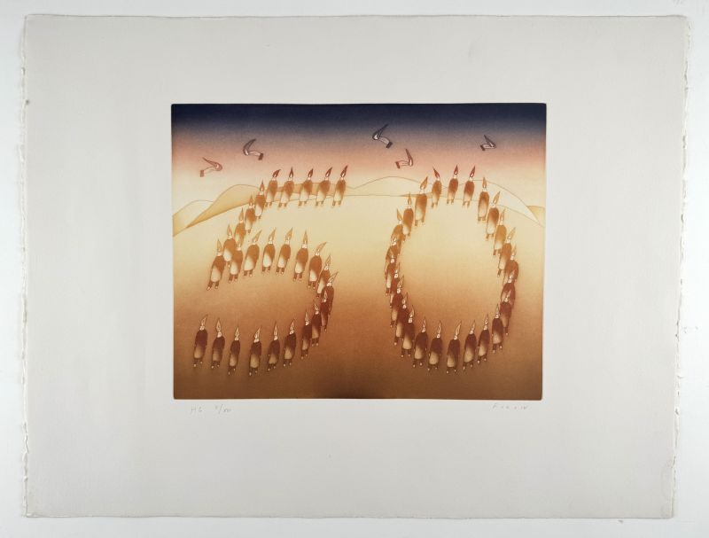 50 (Sérigraphie) - Jean-Michel FOLON