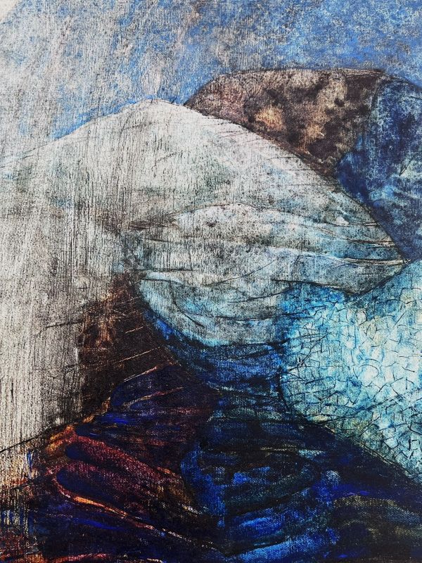 Dreaming Crystal (Oil on canvas (contemporary) ) - Véronique NEROU