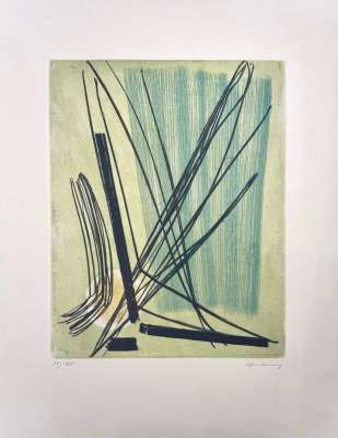 G 7 (Radierung und Aquatinta) - Hans HARTUNG