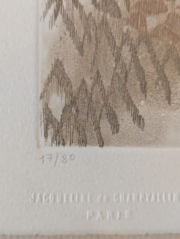 Zoum Walter (1902-1974) // Sans titre (Radierung und Aquatinta) -  Artistes Divers