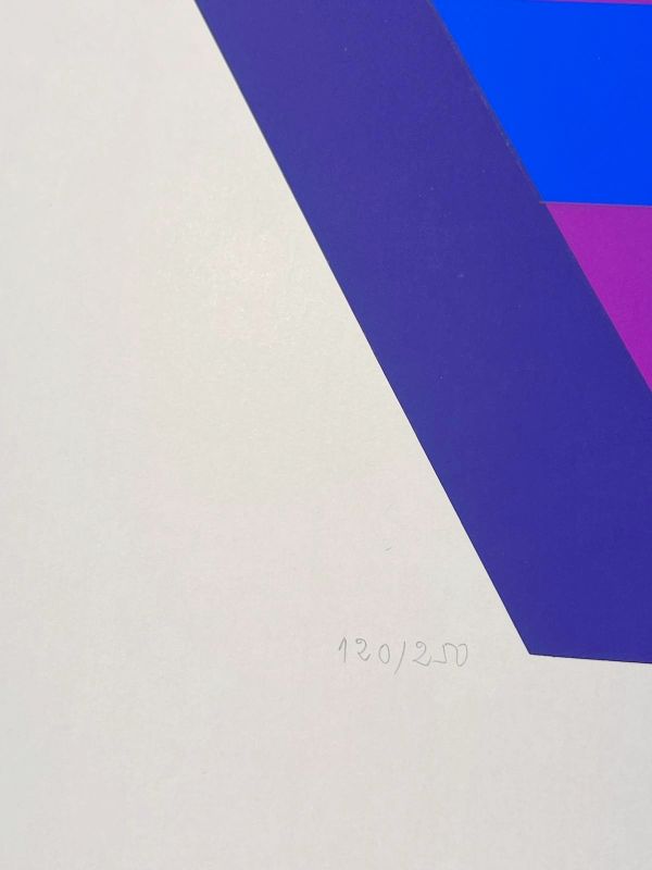 Tridim (Silkscreen) - Victor  VASARELY