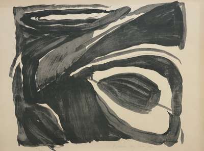 Untitled (Lithograph) - Bram   VAN VELDE