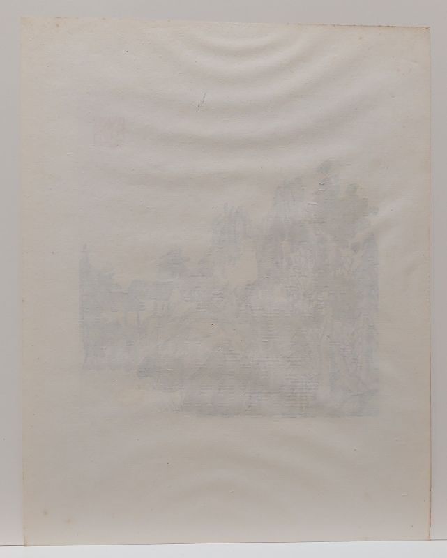 Chen Shizeng (1876 - 1923), D'après (Lithographie) — Artistes Divers — Vue arrière
