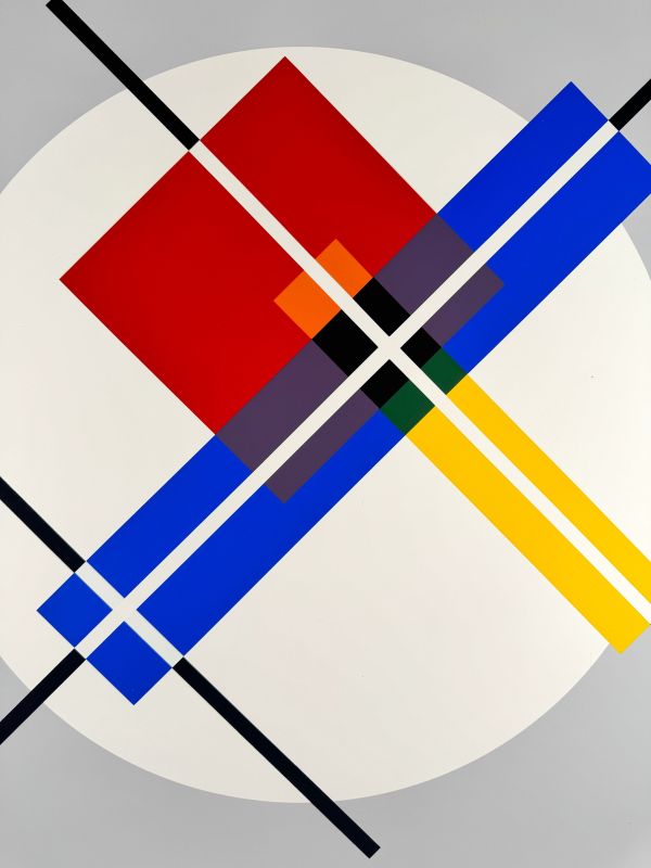Constructions Plan (Sérigraphie) - Jean GORIN