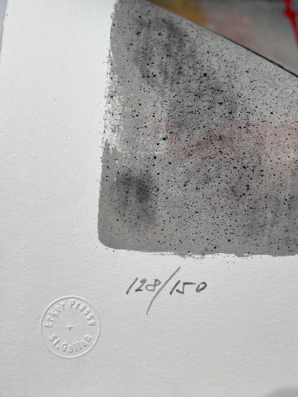 Untitled (Lithograph) - Giuseppe  SANTOMASO