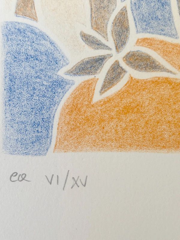 Phénomènes I (Lithographie) - Sara FRATINI