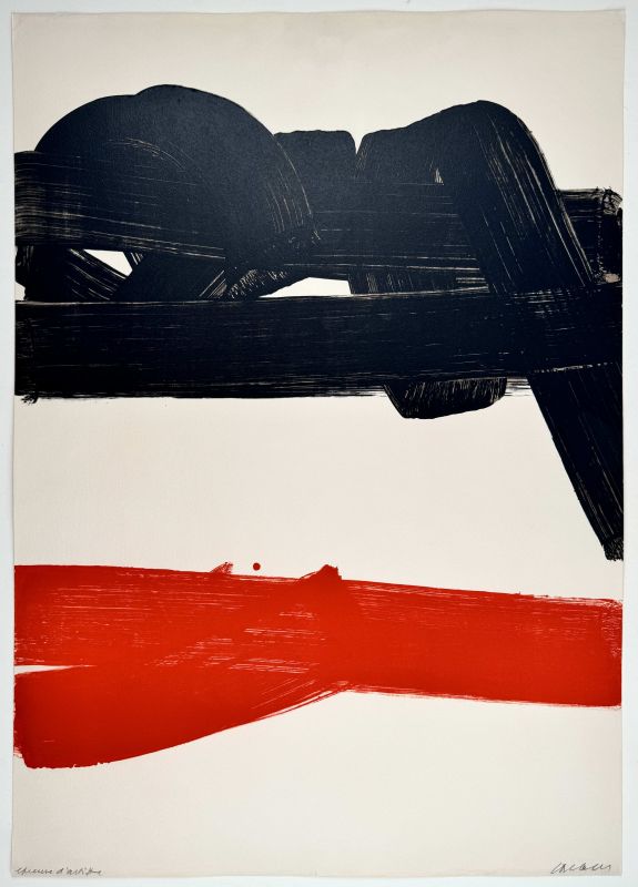 Lithographie n&deg;27 (Lithographie) - Pierre  SOULAGES
