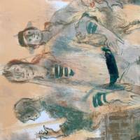 Lucien Fontanarosa (1912-1975) // Gondoliers à Venise (Litografía) — Artistes Divers — Vista de detalle