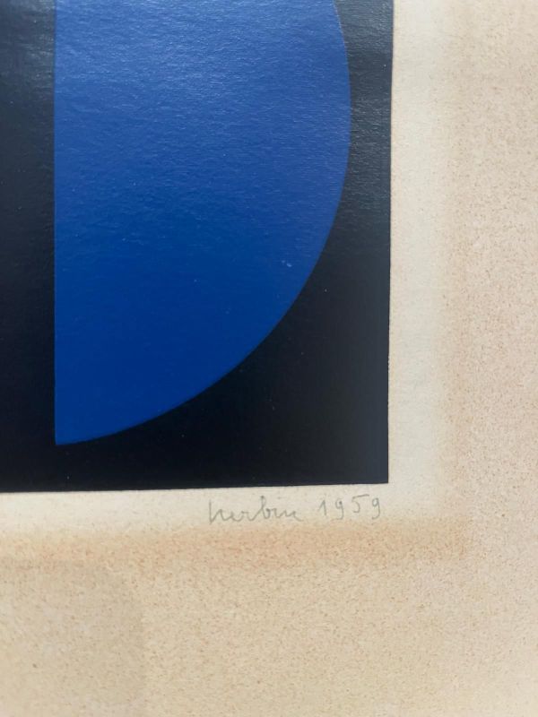 Minuit (Sérigraphie) - Auguste HERBIN