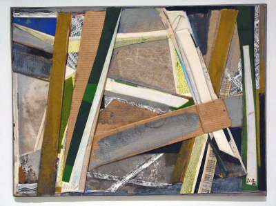 Sans titre (Collage) - Bertrand DORNY