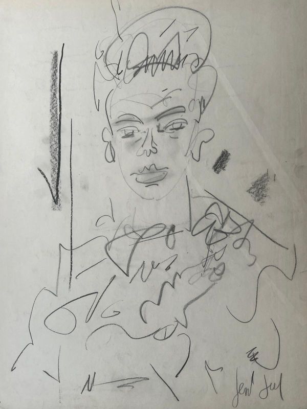 Portrait (Zeichnung (Modern)) -  GEN PAUL