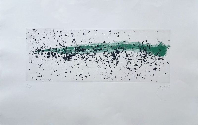 Ouvrage du vent I (Aquatint) - Joan  MIRO