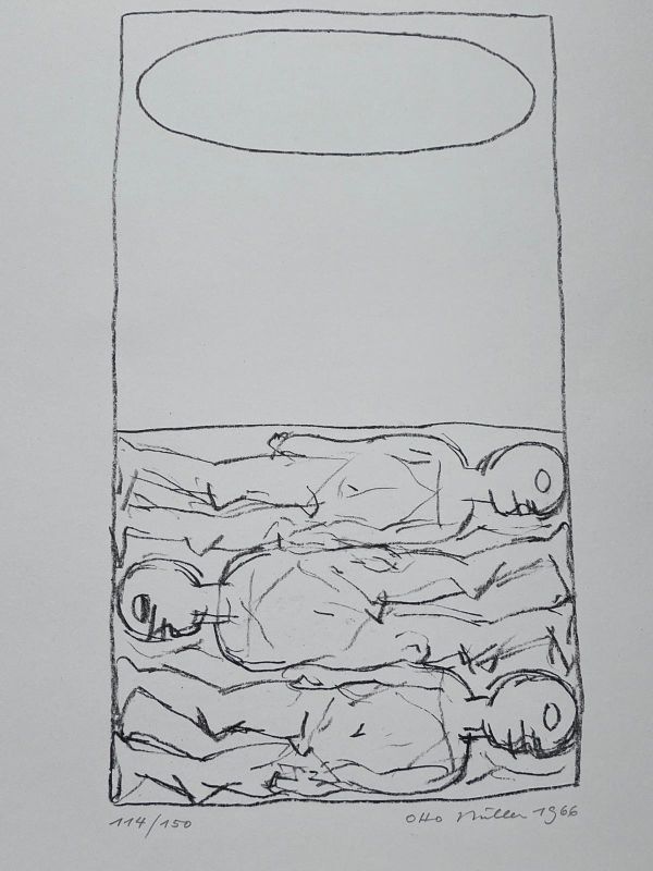 Otto Müller (1898- 1979) // Sans titre (Lithograph) -  Artistes Divers