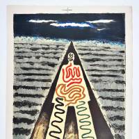 La nuit de Saint Jean de Luz (Lithographie) — MAN RAY — Avec marges