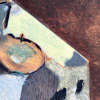 Nature Morte Oblique (Eau-forte et aquatinte) — Georges BRAQUE — Zoom détail