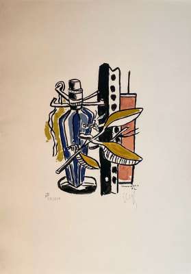 Sans Titre (Serigrafía) - Fernand LEGER