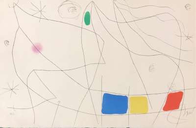 L'issue dérobée (Aquatinte) - Joan  MIRO