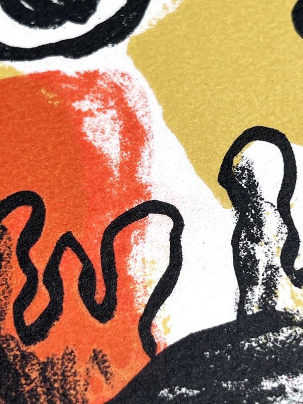 Le Puits (Lithographie) - Fernand LEGER