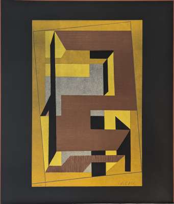 Gordes Taira (Lithographie) - Victor  VASARELY