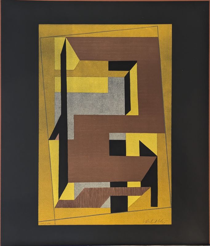 Gordes Taira (Lithographie) - Victor  VASARELY