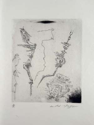 Pour Saint-Pol Roux (Eau-forte et aquatinte) - André  MASSON