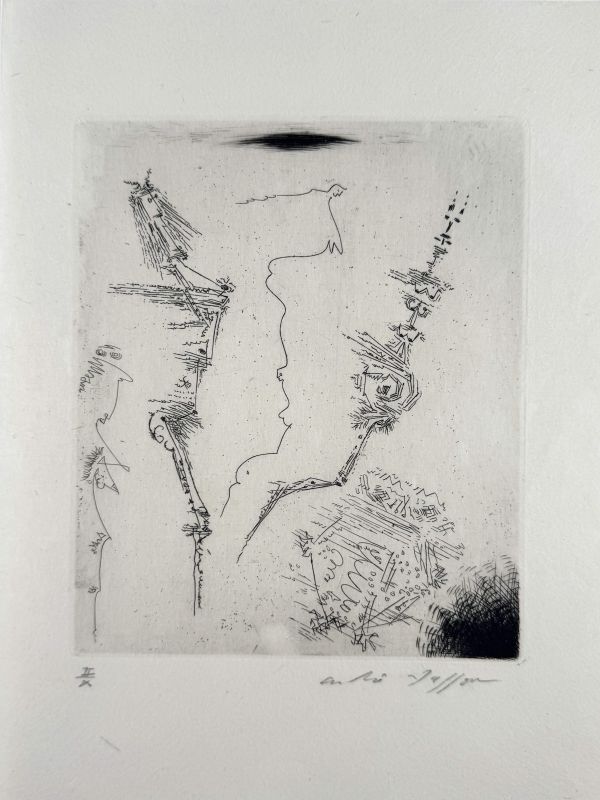 Pour Saint-Pol Roux (Eau-forte et aquatinte) - André  MASSON