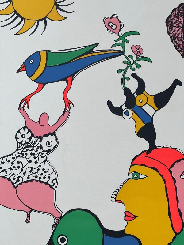 Te quiero (Litografía) - Niki DE SAINT PHALLE