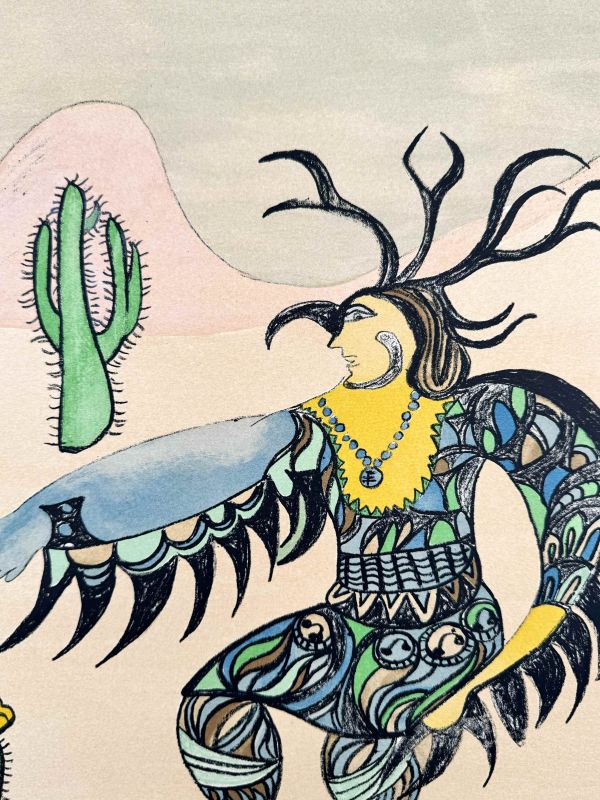 I dreamt I was in Arizona (Lithograph) — Niki DE SAINT PHALLE — Detail view