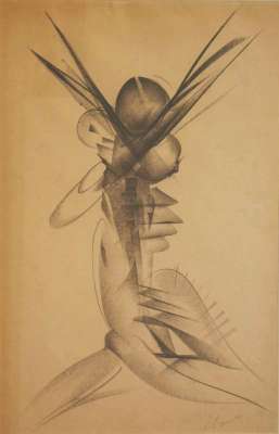 Sans titre (Fusain (moderne)) - Jean-Gabriel CHAUVIN