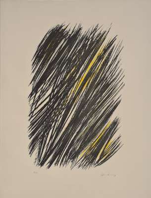 L 19 (Lithographie) - Hans HARTUNG